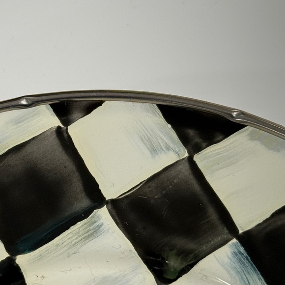 Mackenzie Childs Courtly Check Butterhouse retired - Picture 7 of 10